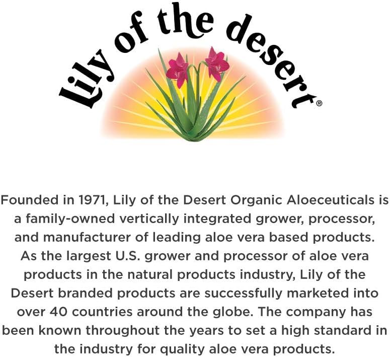 Preservative-Free Lily Of The Desert Aloe Vera Juice, Inner Fillet - 16 Fl oz Bottle