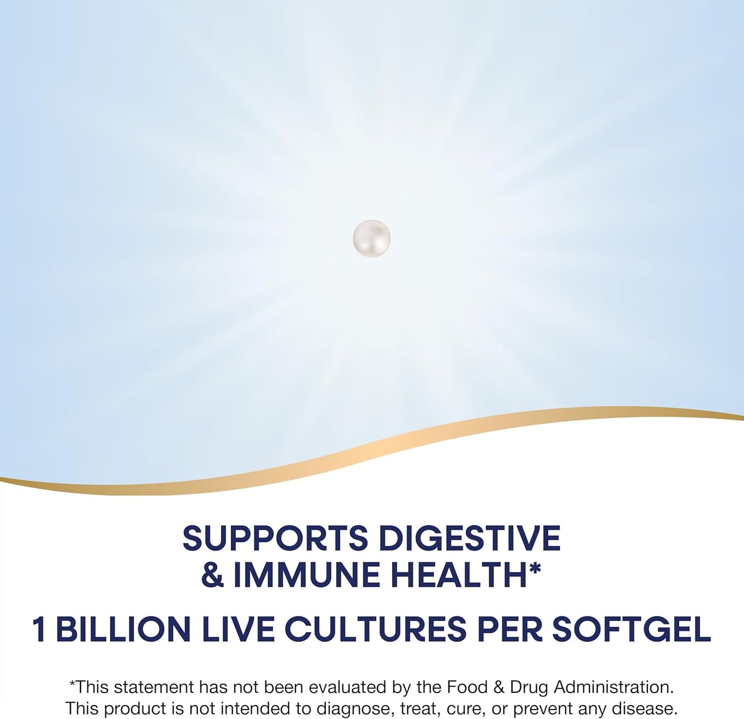 Primadophilus Reuteri Probiotic Pearls for Men and Women - 1 Billion Culture, 4 Strains, Supports Digestive and Immune Health - 60 Softgels