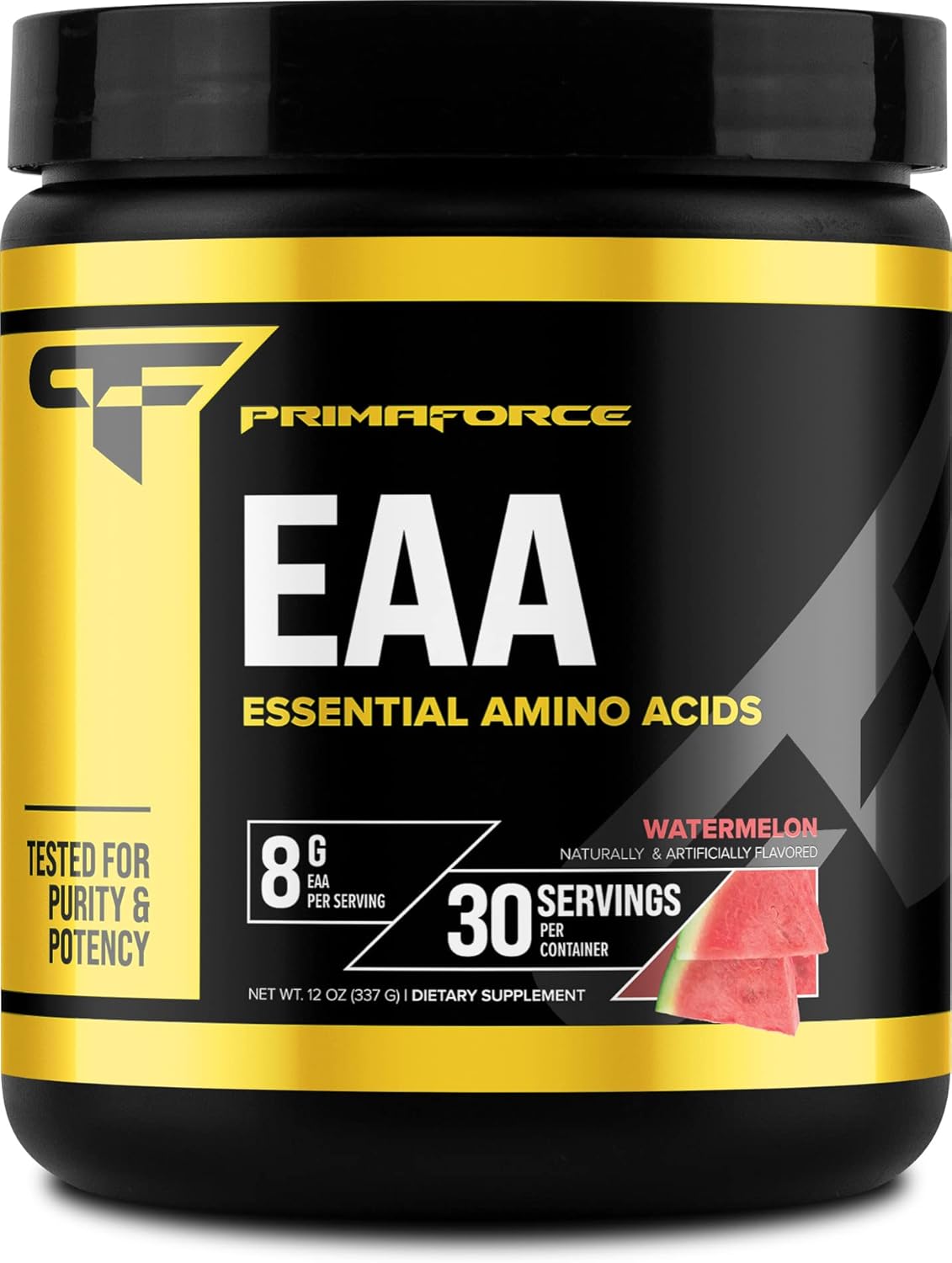 Primaforce EAA Powder (Watermelon Flavor) - 30 Servings for Pre/Intra Workout and Recovery - Non-GMO & Gluten Free - Essential Amino Acids