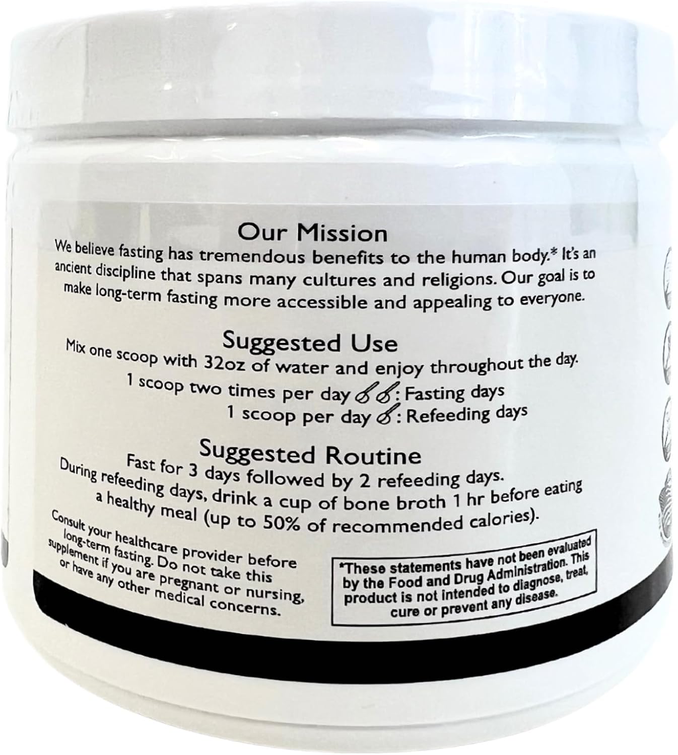 Primal WATERFAST Monk Fruit Keto Electrolyte Powder - Strawberry Watermelon Flavor with Himalayan Salt | Hydration & Fasting Support
