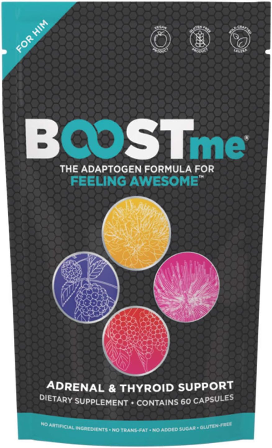 Primary Adaptogen Blend for Men with Rhodiola Rosea, Siberian Ginseng, Maral Root & Lommonik | Adrenal Support, Performance Enhancer, Cortisol Management, Energy Booster & Stress Reducer