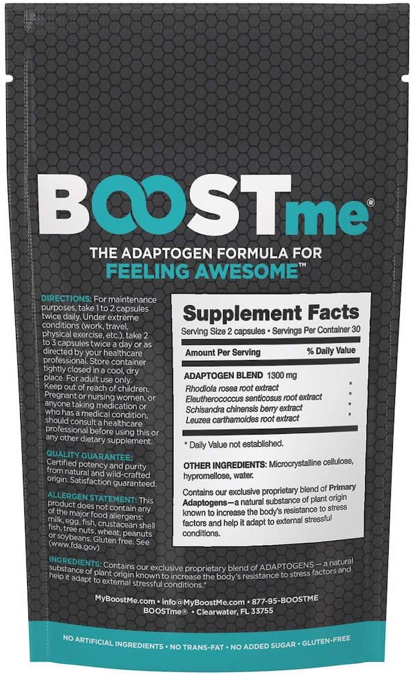 Primary Adaptogen Blend for Men with Rhodiola Rosea, Siberian Ginseng, Maral Root & Lommonik | Adrenal Support, Performance Enhancer, Cortisol Management, Energy Booster & Stress Reducer