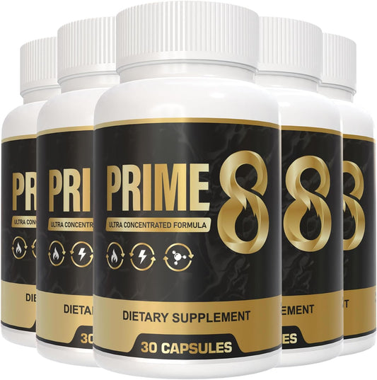 Prime8 Official Formula 5 Pack - 100% Authentic Original for 150 Days