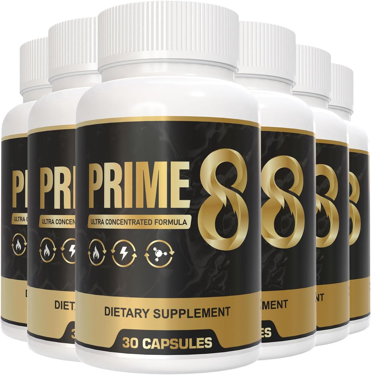 Prime8 Official Formula 6 Pack - 100% Authentic Original for 180 Days