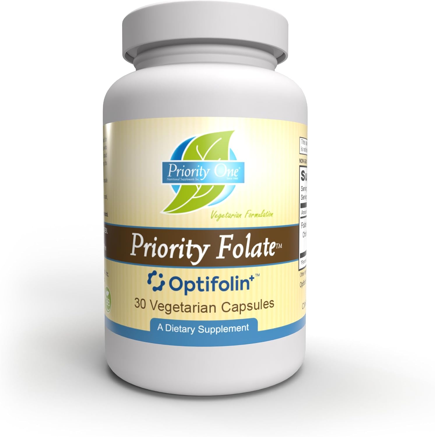Priority One Folate Capsules - High-Quality Folate Supplement for Nutritional Support
