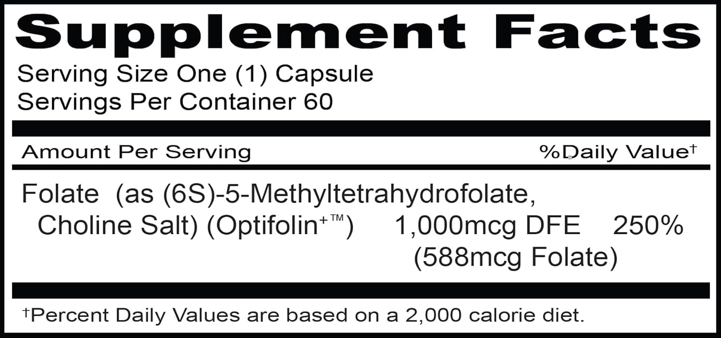 Priority One Folate Capsules - High-Quality Folate Supplement for Nutritional Support