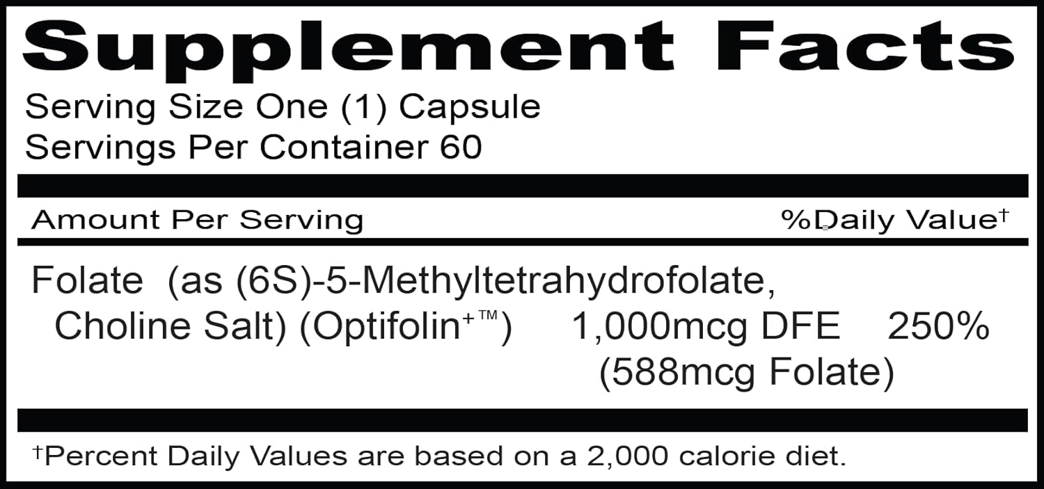 Priority One Folate Capsules - High-Quality Folate Supplement for Nutritional Support