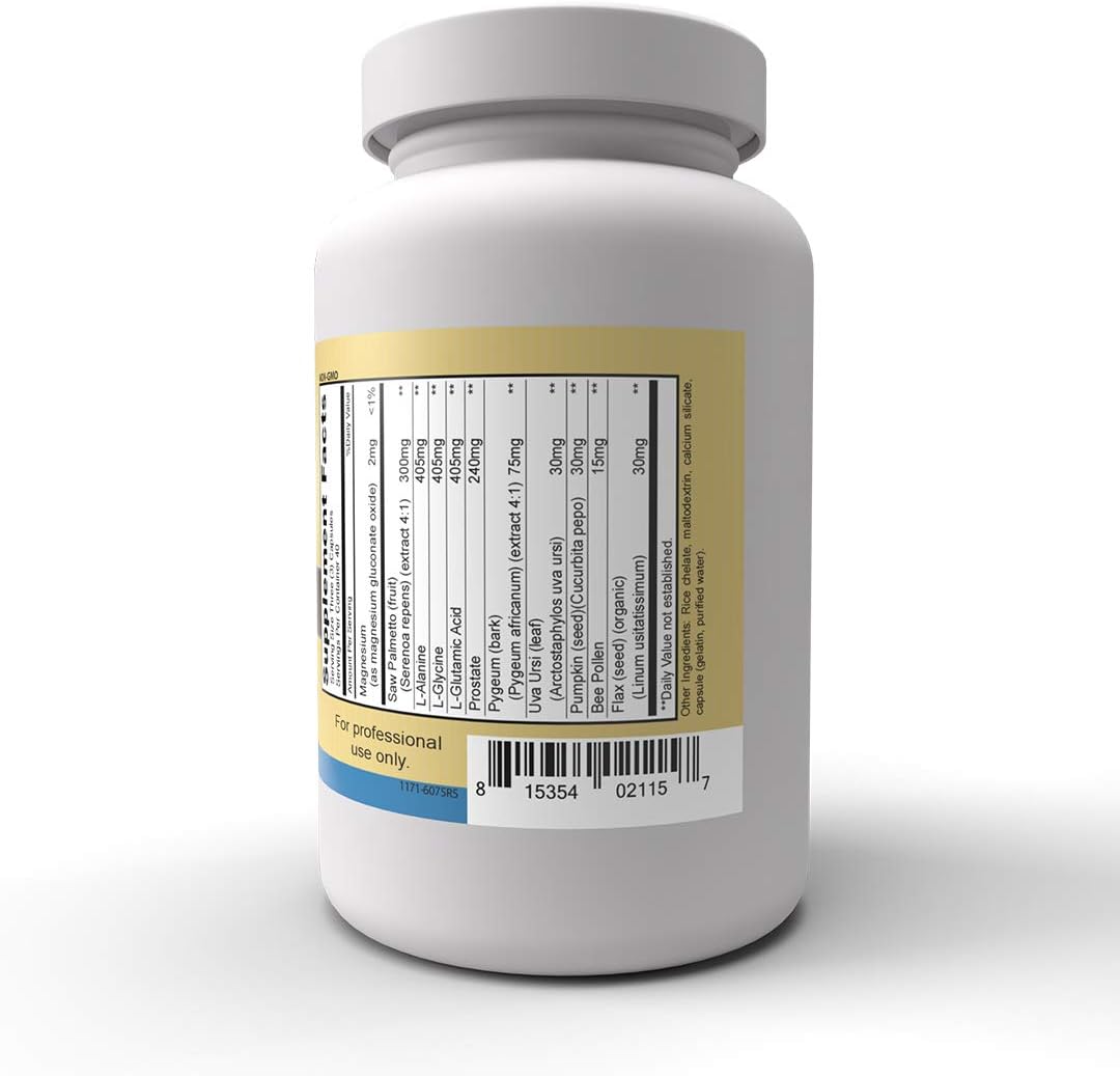 Priority One Vitamins Prostate Health Capsules - Supports Healthy Prostate & Normal Male Hormone Levels with Prostate Whole Gland*