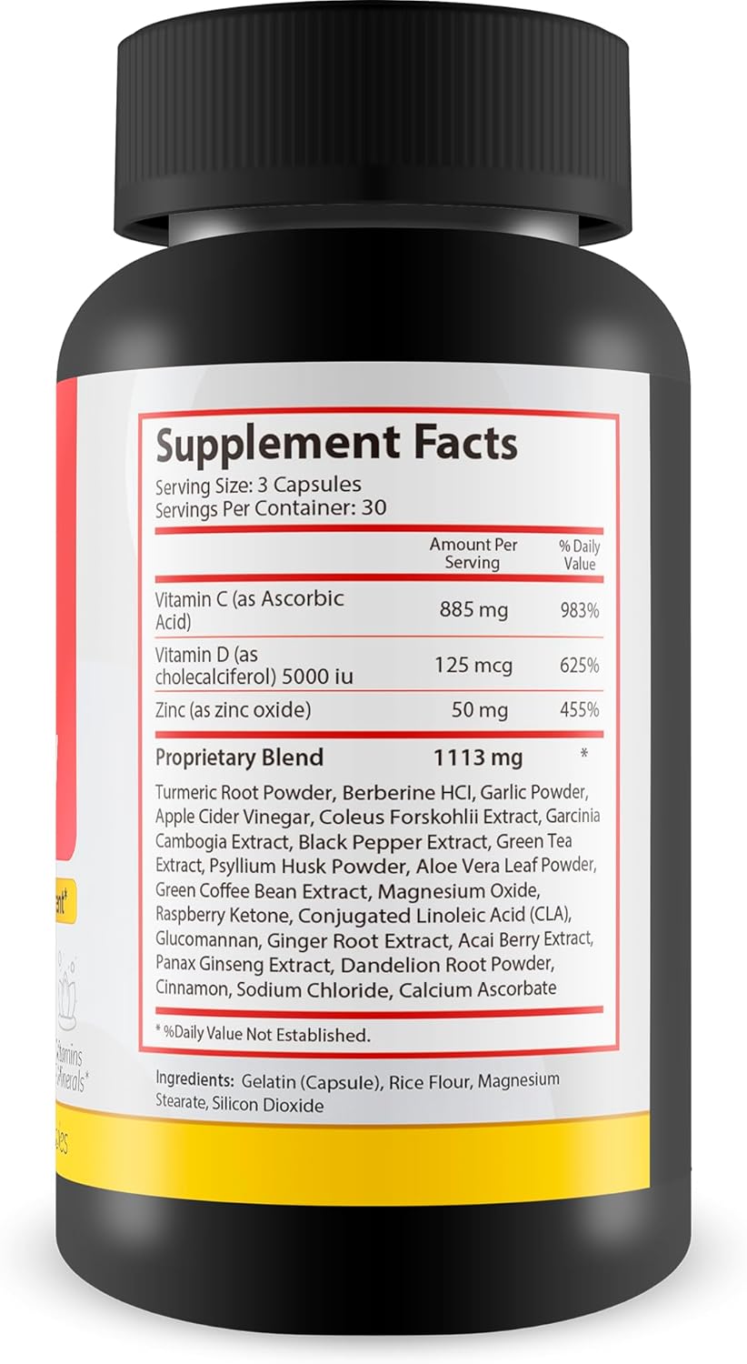 Pro Glyco Renew Blood Support Supplement with Turmeric, Ginger, Berberine - Natural Blood Balance Pills for Sugar Health