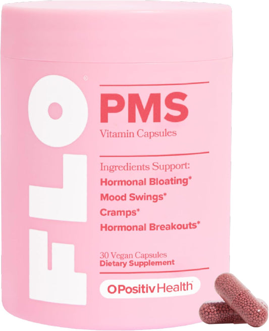 Proactive Relief PMS Vitamins for Women - Targets Hormonal Symptoms - Chasteberry, Vitamin B6, & Lemon Balm - 30 Servings