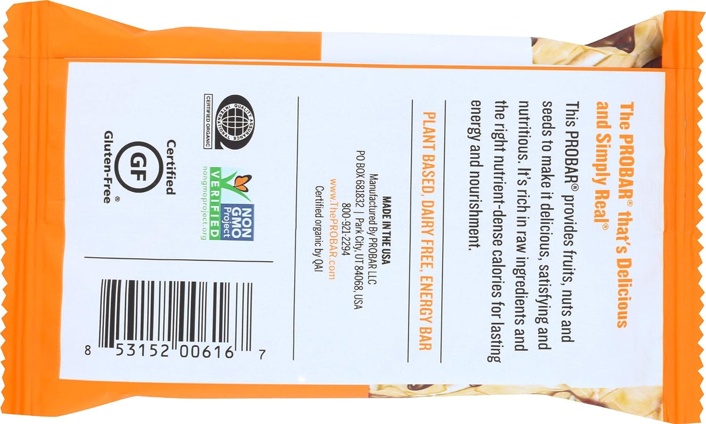 ProBar Meal Oatmeal Chocolate Chip Bar - 3 oz - Healthy Snack with Whole Grains and Protein