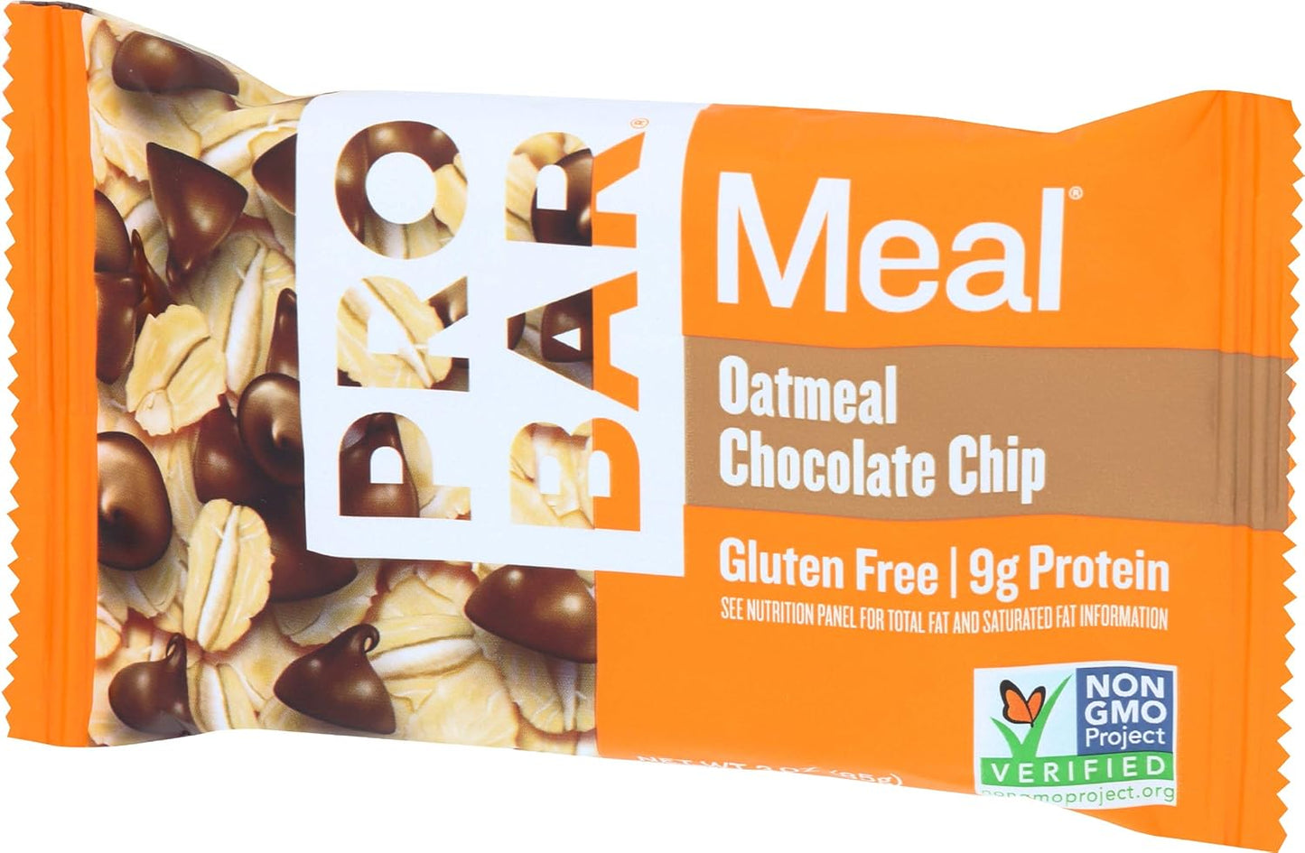 ProBar Meal Oatmeal Chocolate Chip Bar - 3 oz - Healthy Snack with Whole Grains and Protein