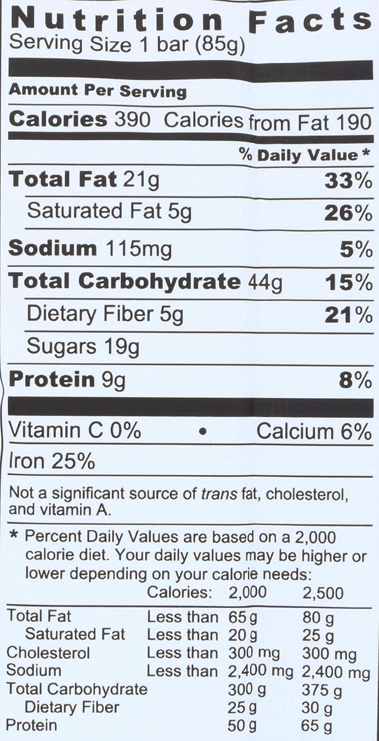ProBar Meal Oatmeal Chocolate Chip Bar - 3 oz - Healthy Snack with Whole Grains and Protein