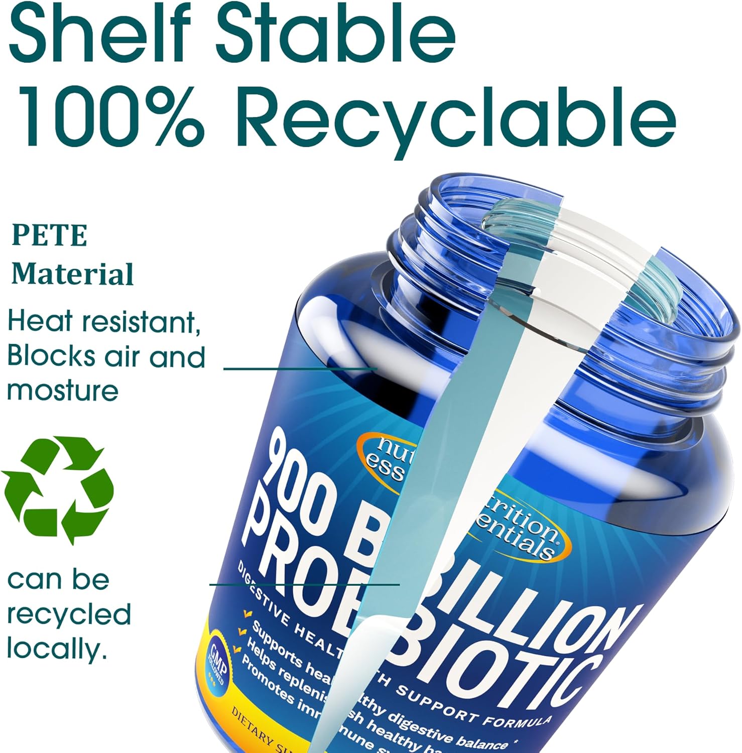 Probiotic and Nootropic Brain Support Supplement for Optimal Nutrition