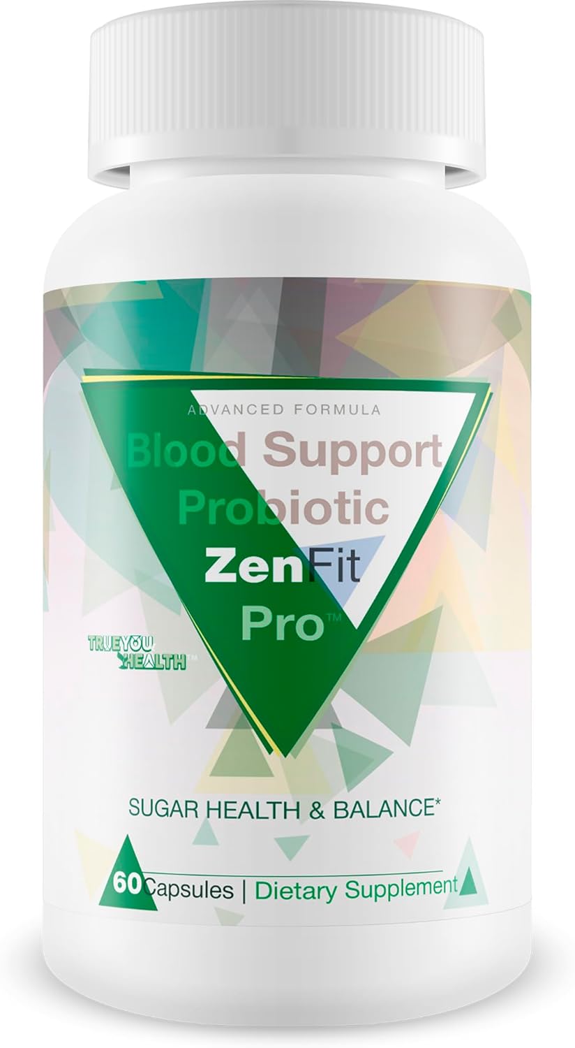 Probiotic Blood Support Supplement for Sugar Balance - Blood Support Pills with Zenfit Pro - Boost Blood Health and Sugar Levels - Probiotic Blood Capsules for Overall Wellness