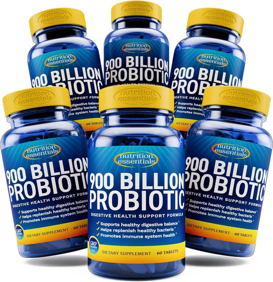 Probiotic Dietary Supplement with Lactase Enzyme for Men and Women + Brain Support Nootropic