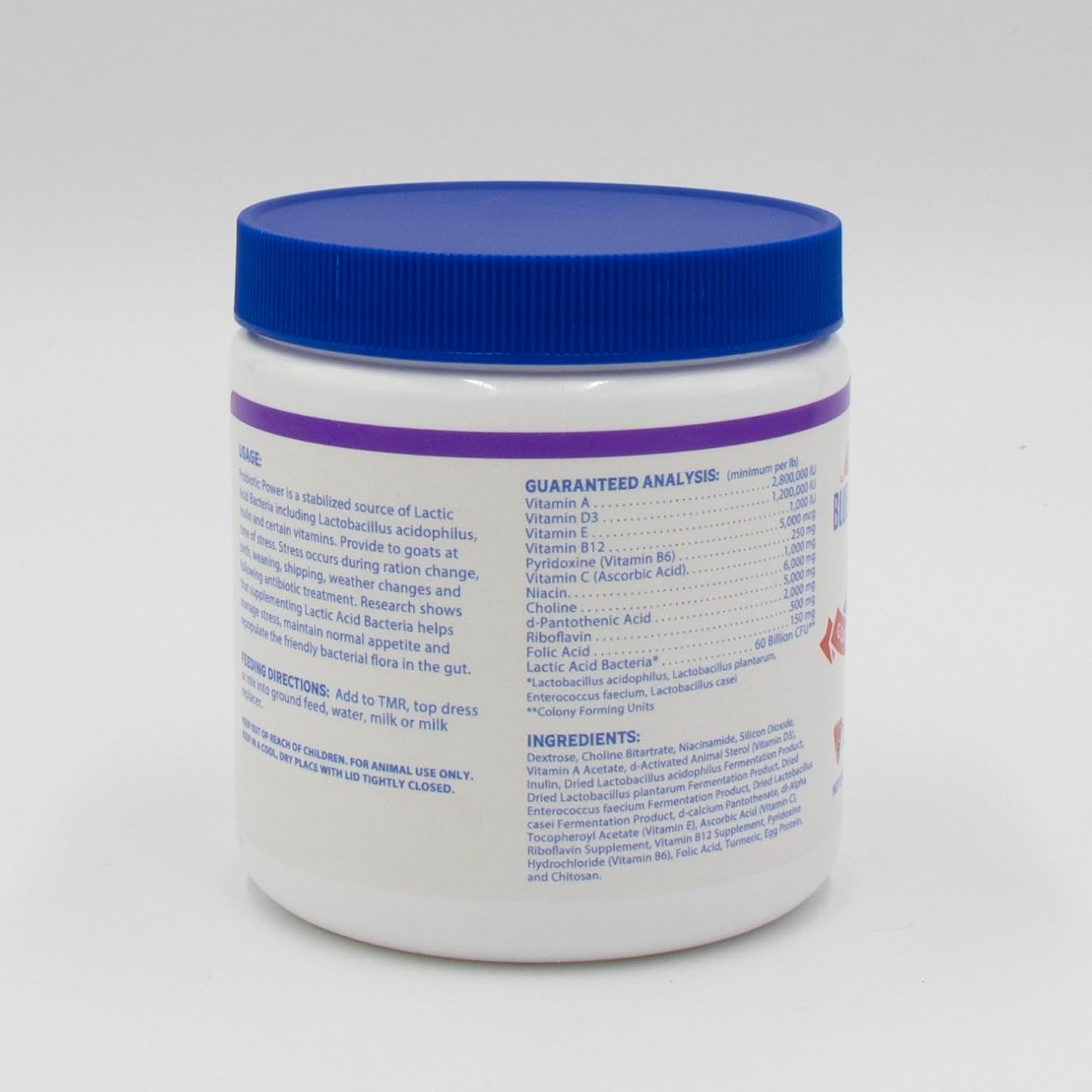 Probiotic Power for Blue Ribbon Goats: Stress Management & Gut Health Supplement for All Ages