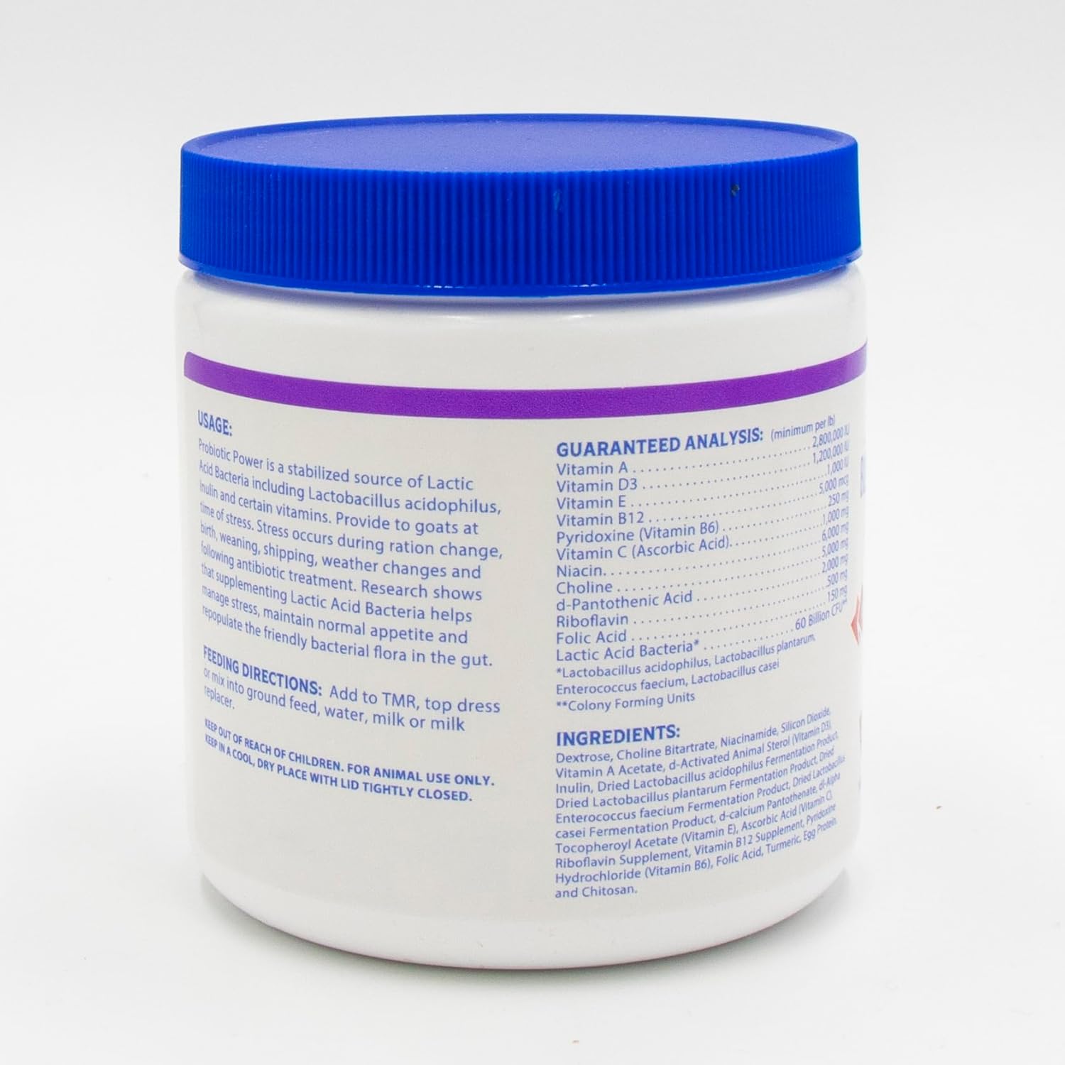 Probiotic Power for Blue Ribbon Goats: Stress Management & Gut Health Supplement for All Ages