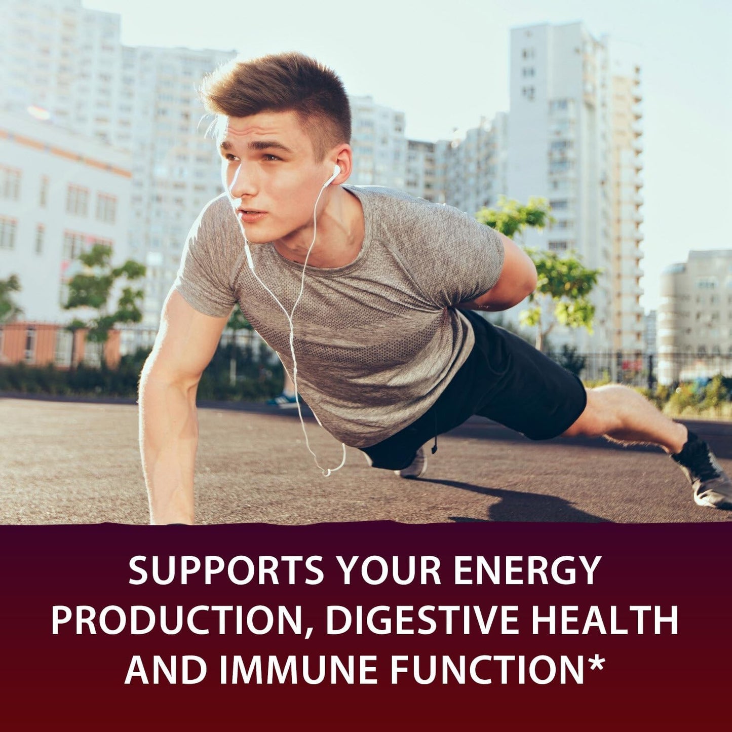Probiotics and Iron Supplement Bundle - 50 Billion CFU, 23 Strains, Carbonyl Iron with Vitamin C, Supports Digestion & Red Blood Cells - 60 Tabs & Caps