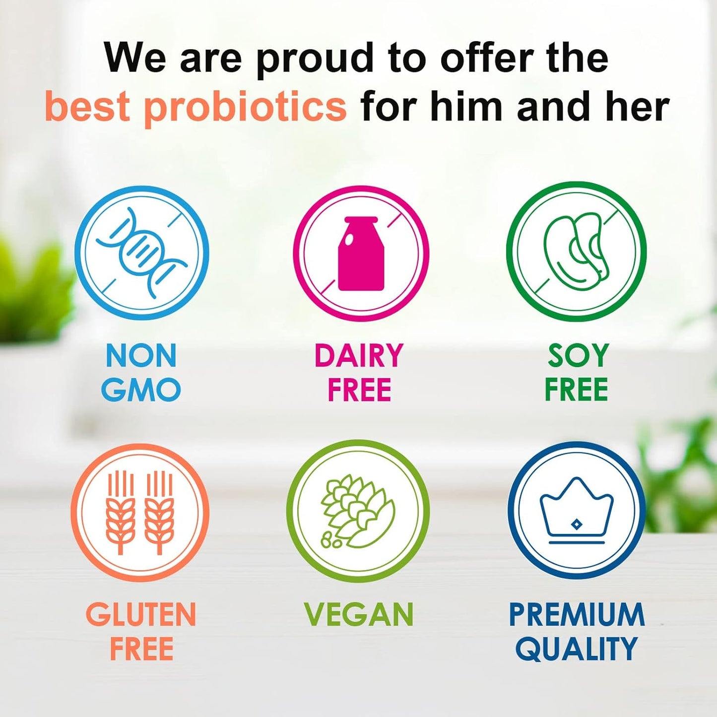 Probiotics Supplement 120 Billion CFUs, 18 Strains + Prebiotics & Enzymes for Digestive & Immune Health - Non-GMO, 60 Capsules