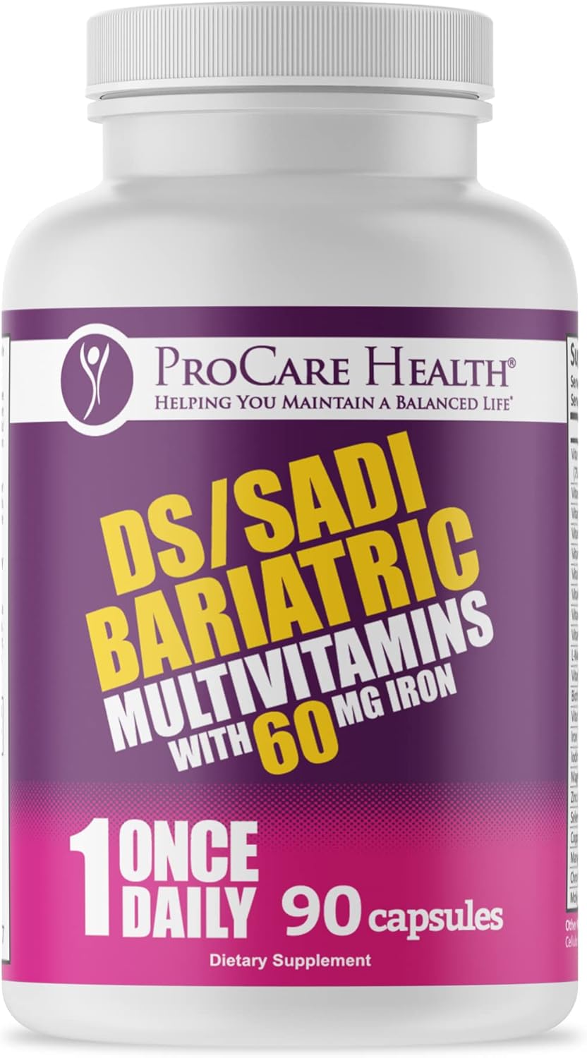 ProCare Health Bariatric Multivitamin DS/SADI Capsules - 90 Count Bottle