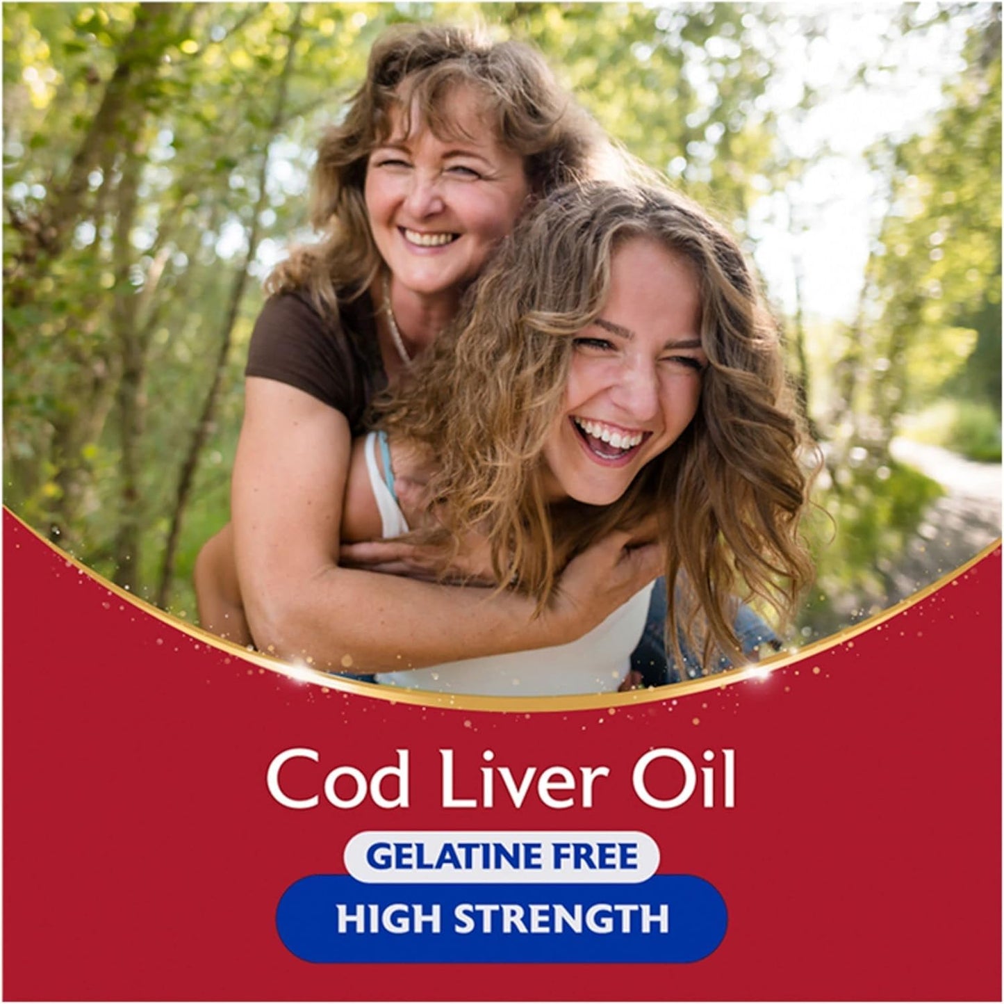 Procter & Gamble Seven Seas High Strength Cod Liver Oil Capsules with Omega 3, Vitamins D & E - 120 Count