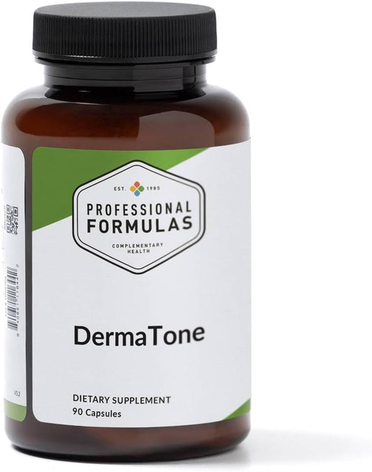 Professional Formulas DermaTone for Liver & Lymphatic Health - Vegetarian Capsules