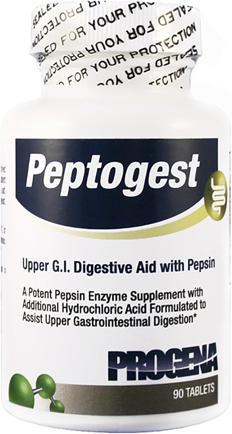 Progena Meditrend Peptogest Capsules - 90 Count Bottle