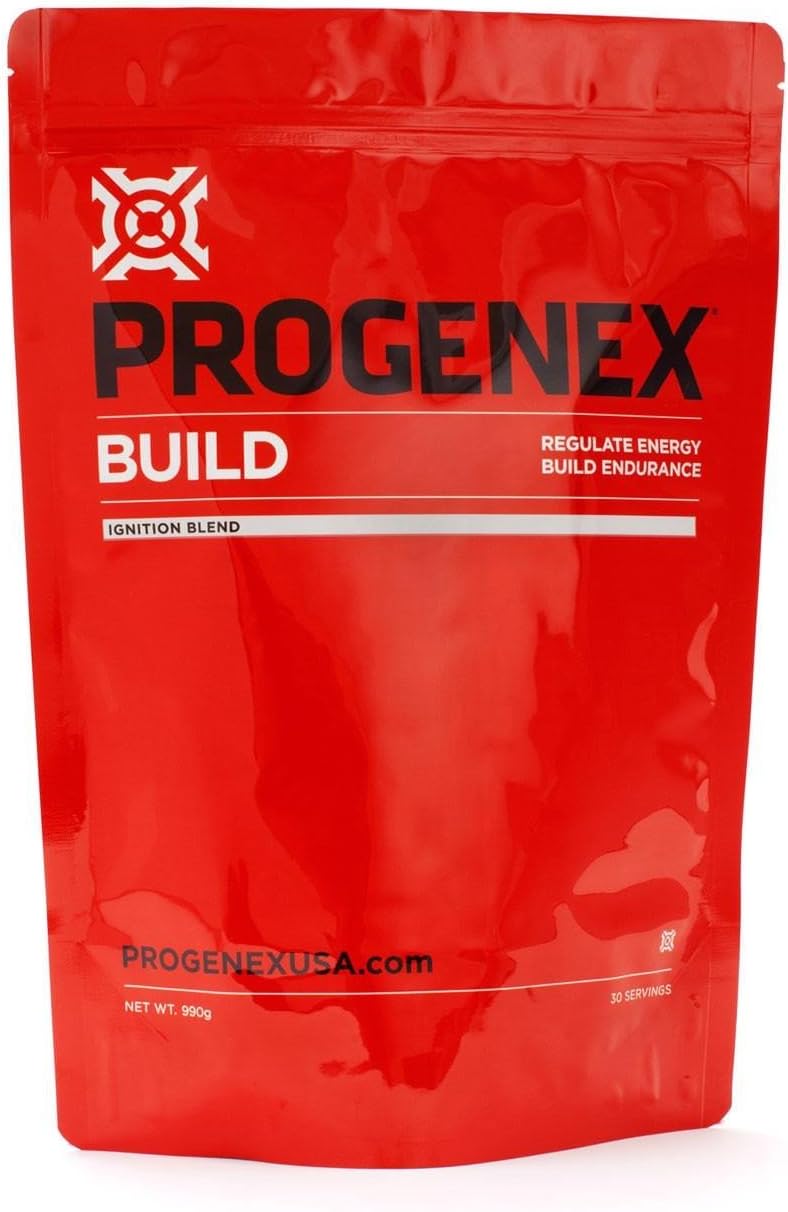 Progenex® Build: All-Natural Carbohydrate Energy & Recovery Supplement for Endurance - 30 Servings