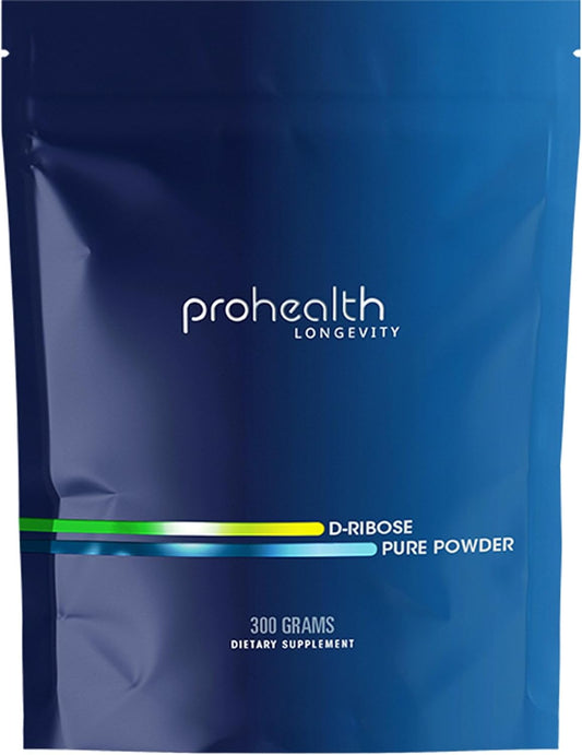 ProHealth D-Ribose Powder: 300g for Energy Restoration, Tissue Recovery, Muscle Stiffness | Bioenergy Ribose for Quality Assurance
