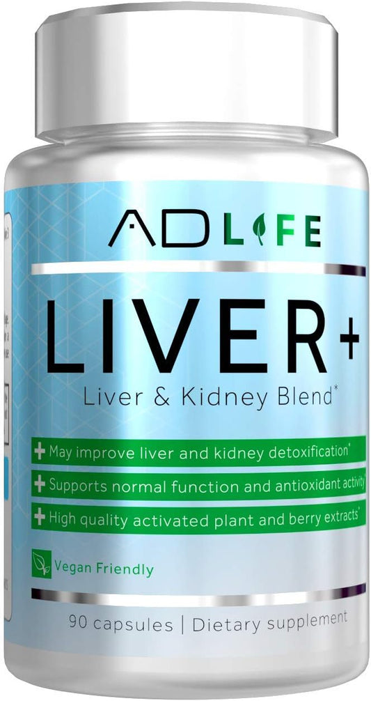 Project AD Liver+ Liver Cleanse & Detox Supplement - 90 Capsules by Project AD LLC