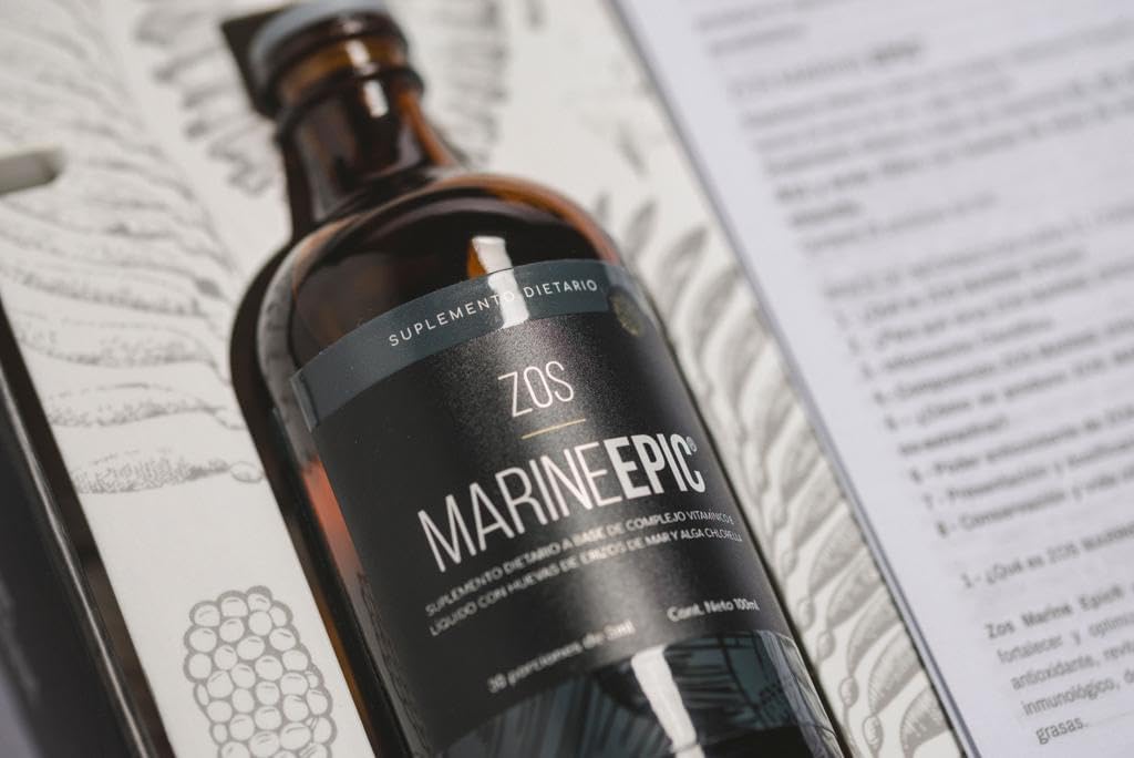 Promarine Marine Epic: Longevity Certified Antioxidant-Rich Supplement for Energy & Immune Support, Non-GMO Formula Helps Reduce Oxidative Stress