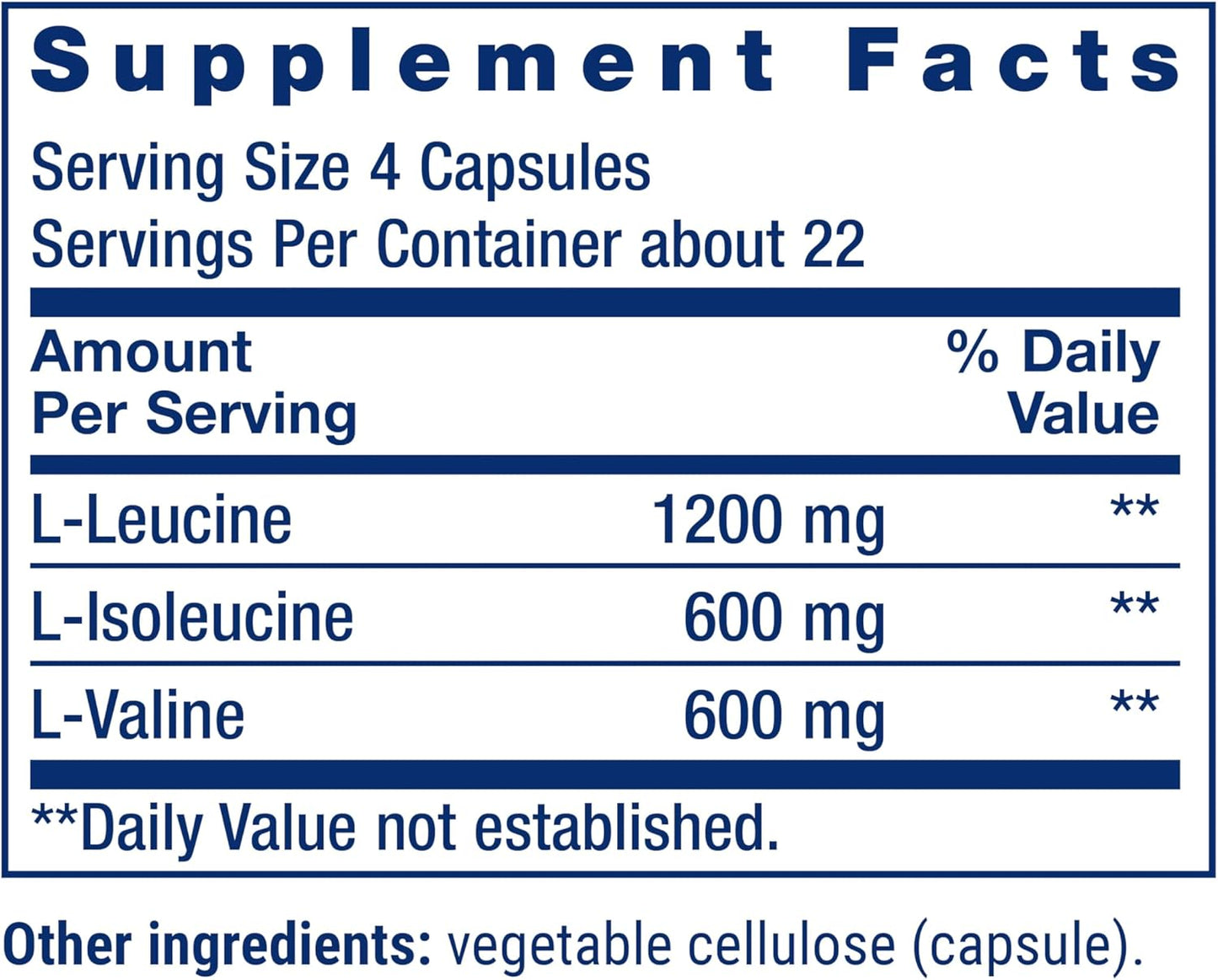 Promote Muscle Recovery with Life Extension BCAA Supplements - Gluten-Free, Non-GMO, 90 Capsules