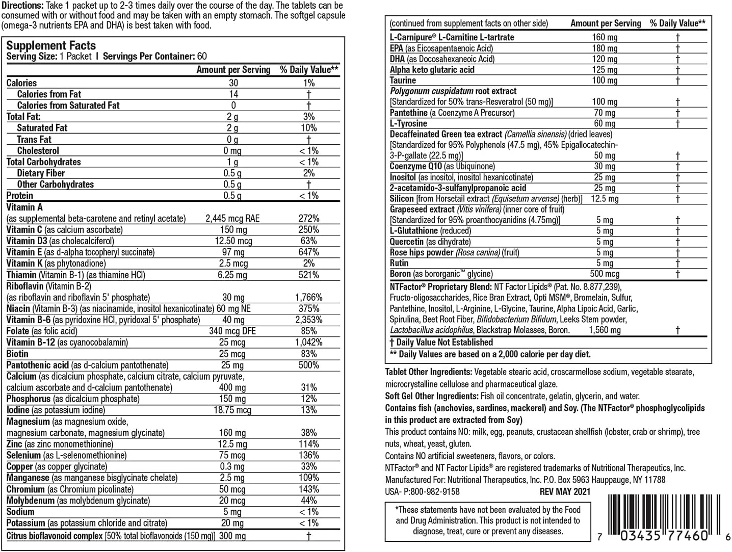 Propax Gold: Natural Energy Booster for Chronic Fatigue - Multi-vitamin & Mineral Supplement with Amino Acids & Antioxidants - 60 Pack