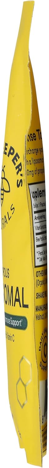 Propolis Liposomal with Vitamin C Single by Beekeeper's Naturals - 0.27 FZ