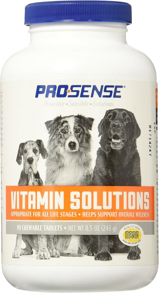 ProSense Chewable Vitamin Tablets for Dogs - 90 Count, Supports Overall Wellness