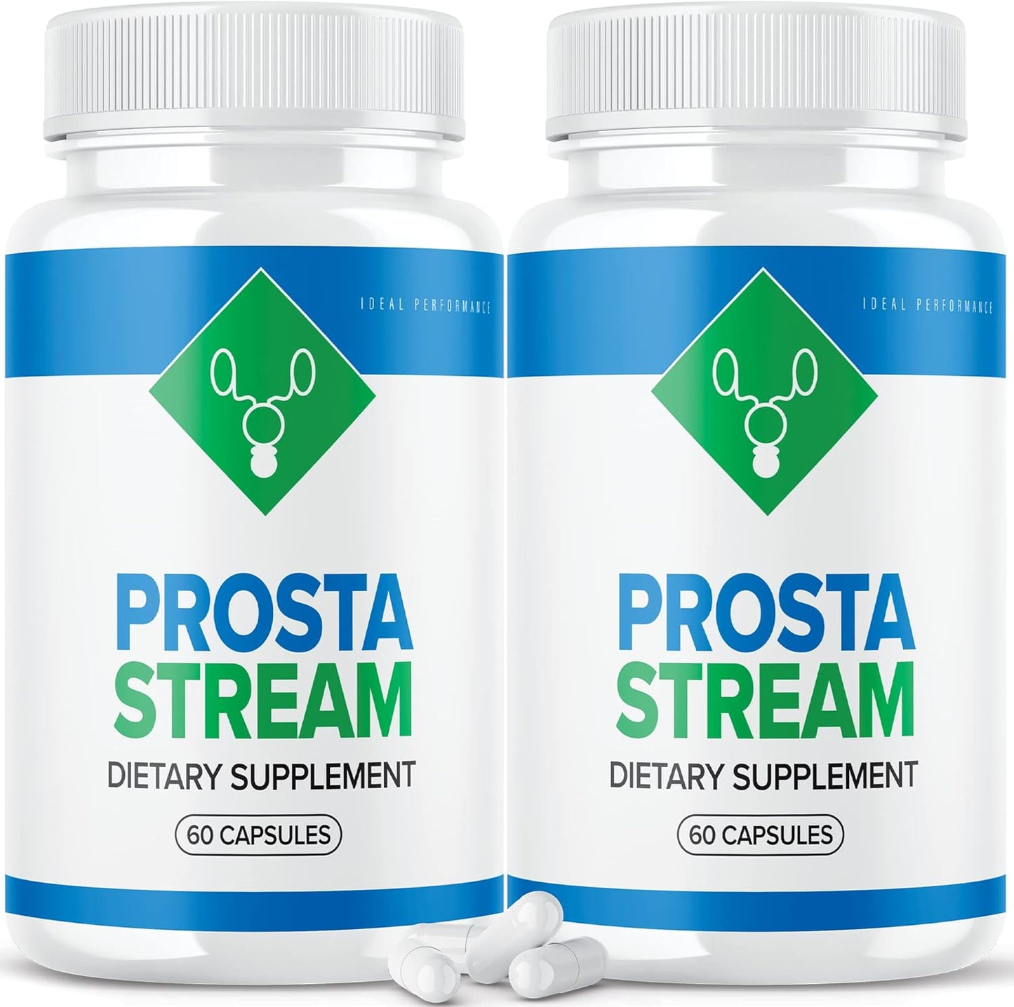 Prosta Stream Prostate Supplement (2 Pack) for Ideal Performance - 120 Capsules