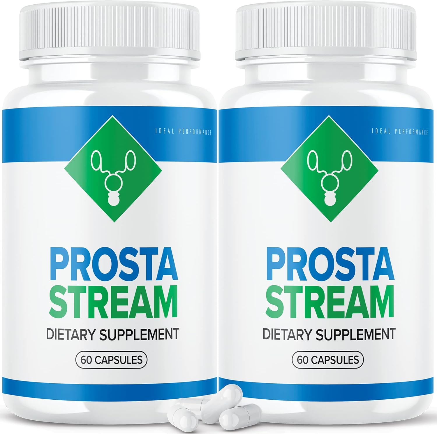 Prosta Stream Prostate Supplement (2 Pack) for Ideal Performance - 120 Capsules