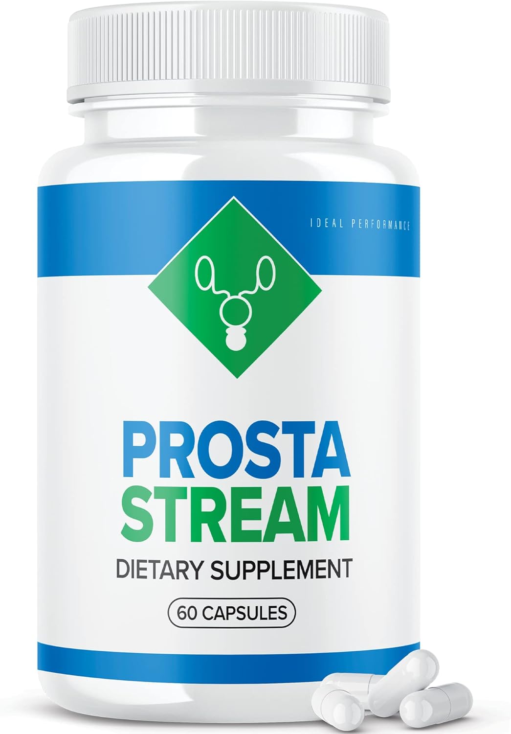Prosta Stream Prostate Supplement Capsules for Ideal Performance - 60 Pills