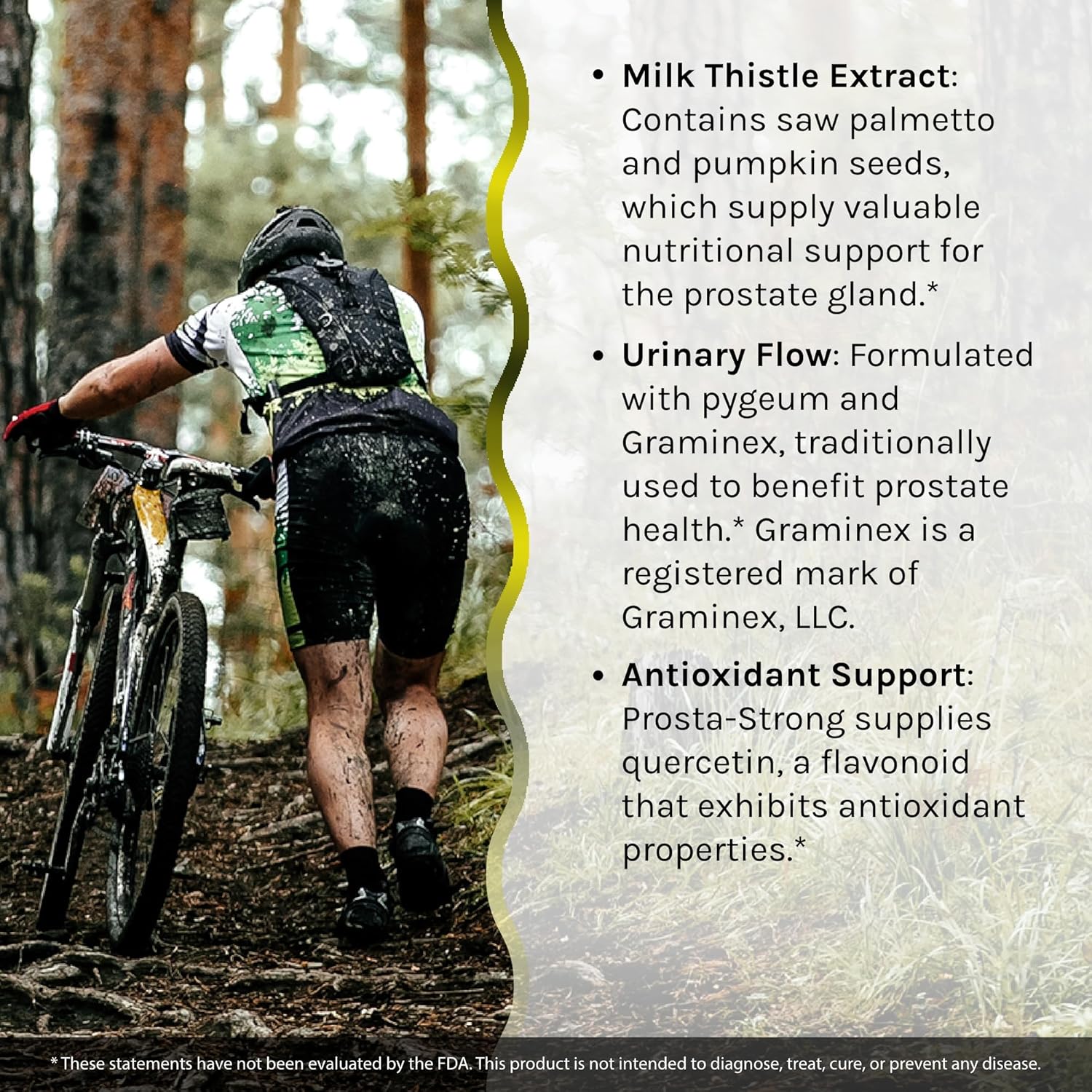 Prosta-Strong Prostate Health Support Supplement with Saw Palmetto, Lycopene, Pumpkin Seed - 180 Liquid Softgels