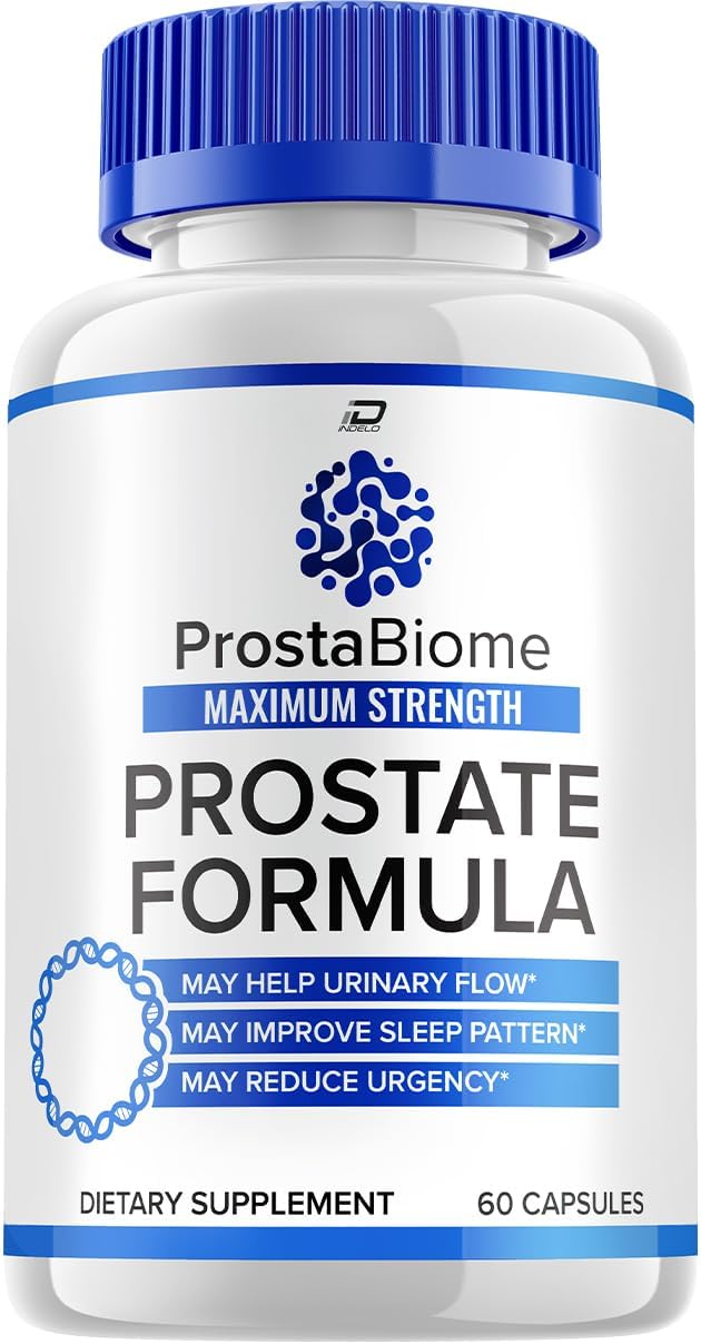 Prostabiome Prostate Supplement for Men - Advanced Energy Pills - Bladder Control - Men's Health Supplement (60 Capsules)