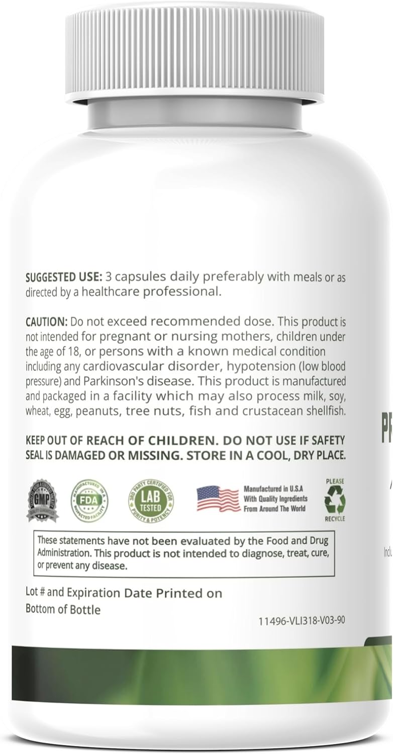 ProstaGuard Prostate Supplement with Saw Palmetto, Pygeum Africanum, Beta Sitosterol, Zinc - Supports Prostate & Urinary Tract Health