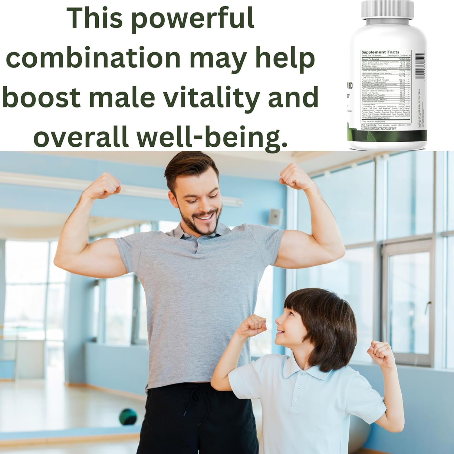 ProstaGuard Prostate Supplement with Saw Palmetto, Pygeum Africanum, Beta Sitosterol, Zinc - Supports Prostate & Urinary Tract Health