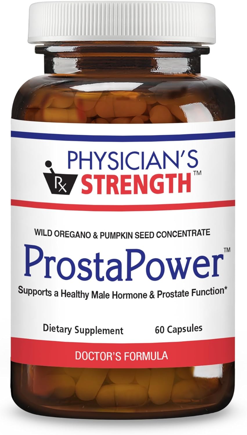 ProstaPower Supplement for Men - 60 Capsules - Promotes Healthy Prostate & Hormone Function - Non-GMO - 30 Servings
