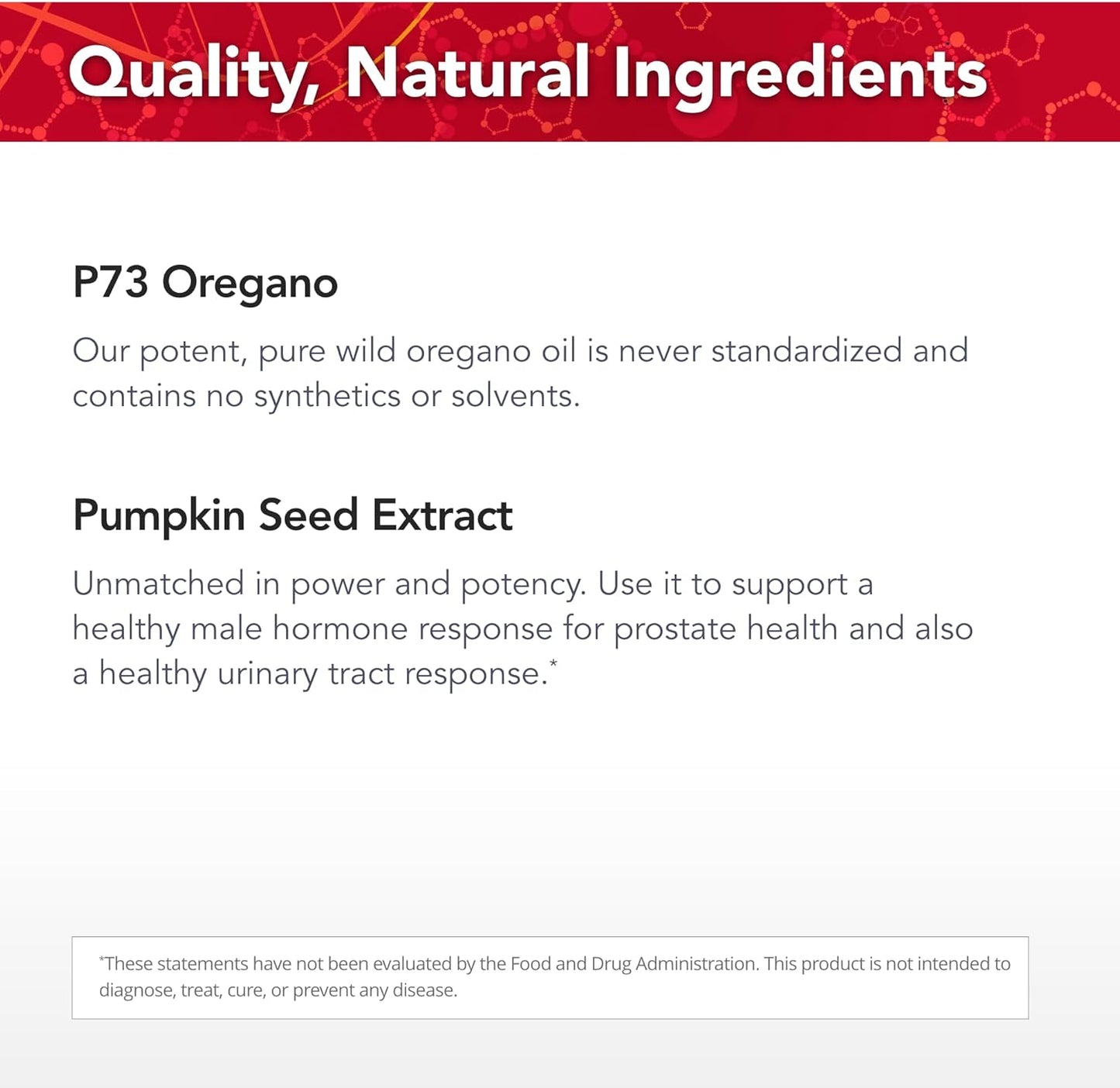 ProstaPower Supplement for Men - 60 Capsules - Promotes Healthy Prostate & Hormone Function - Non-GMO - 30 Servings