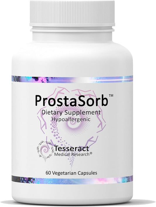 ProstaSorb Prostate Supplements with Saw Palmetto for Men - Supports Healthy Prostate & Bladder Function, 60 Capsules