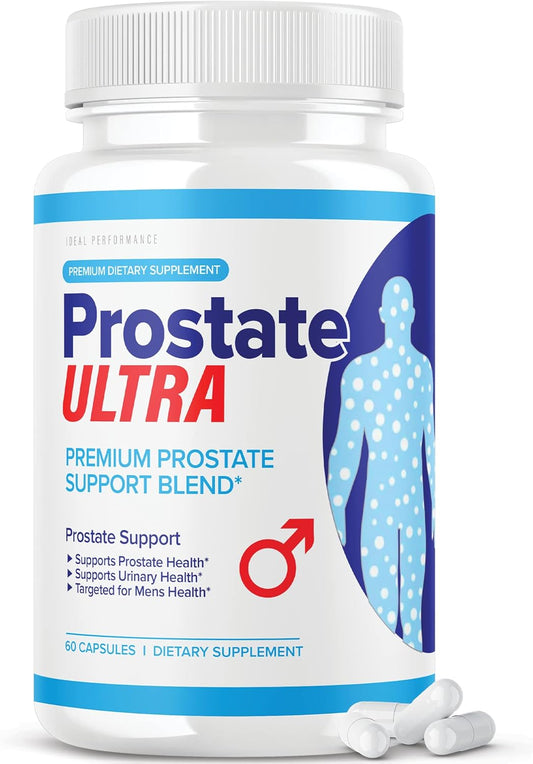 Prostate Health Formula - IDEAL PERFORMANCE Prostate Ultra Supplements (60 Capsules)