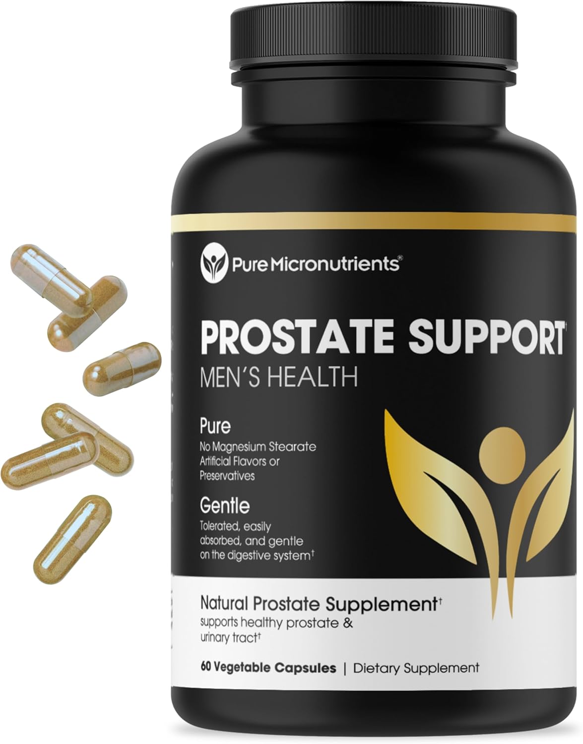 Prostate Health Supplement with Saw Palmetto, Beta-Sitosterol, Stinging Nettle Root, & Lycopene - Supports Bladder Control & Urinary Health in Men