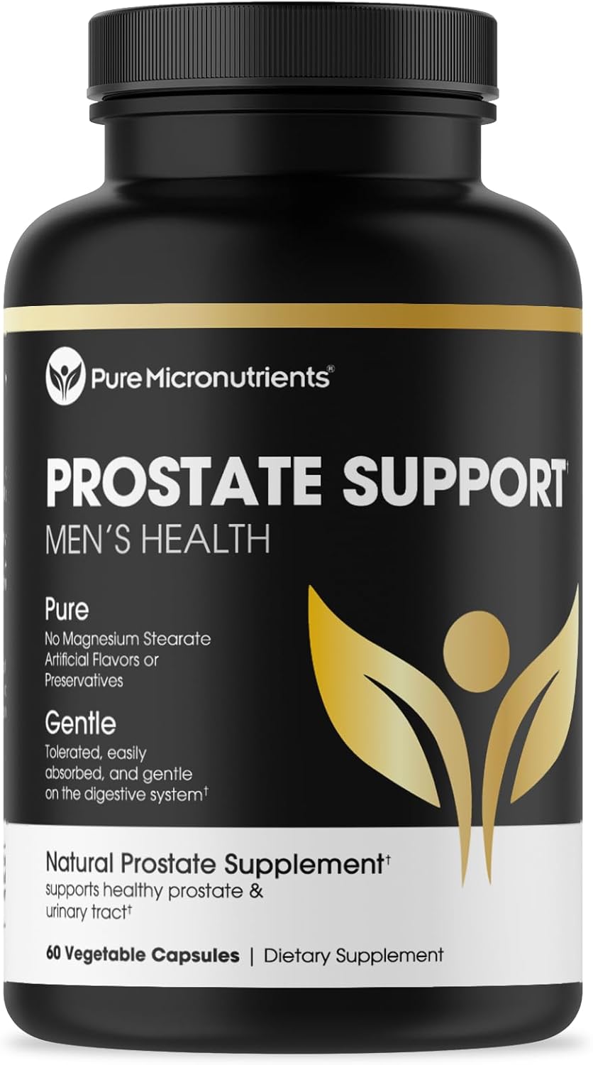 Prostate Health Supplement with Saw Palmetto, Beta-Sitosterol, Stinging Nettle Root, & Lycopene - Supports Bladder Control & Urinary Health in Men