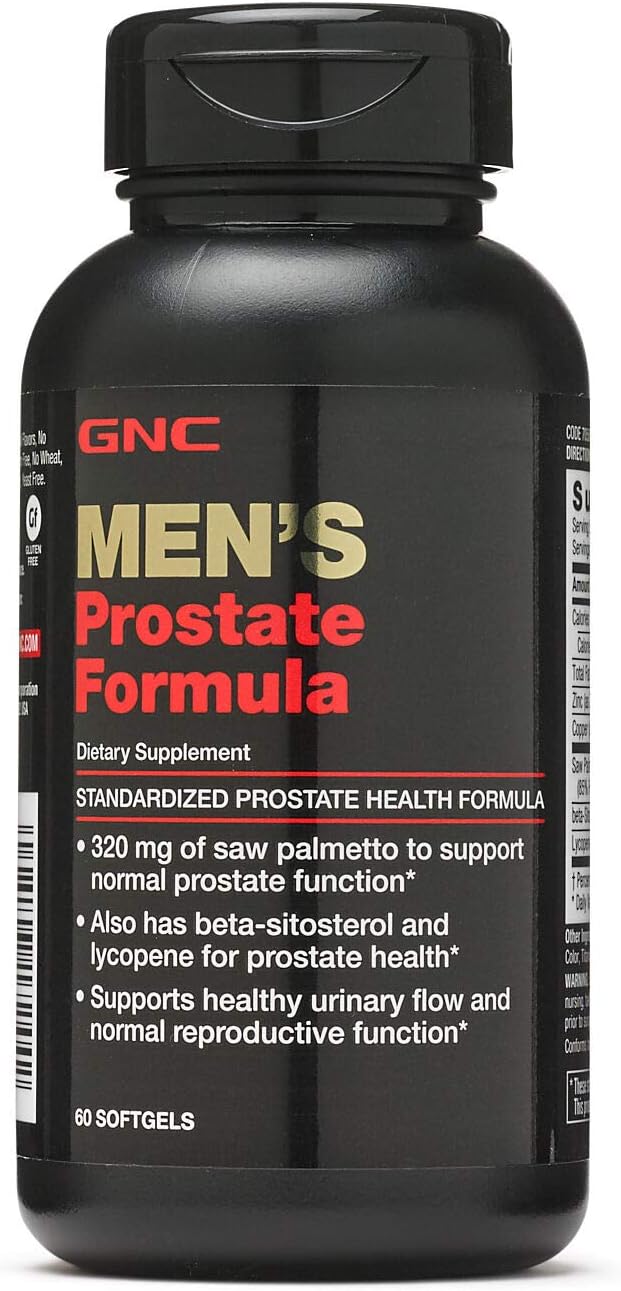 Prostate Support Softgels for Men - 60 Count, Promotes Healthy Reproductive Function